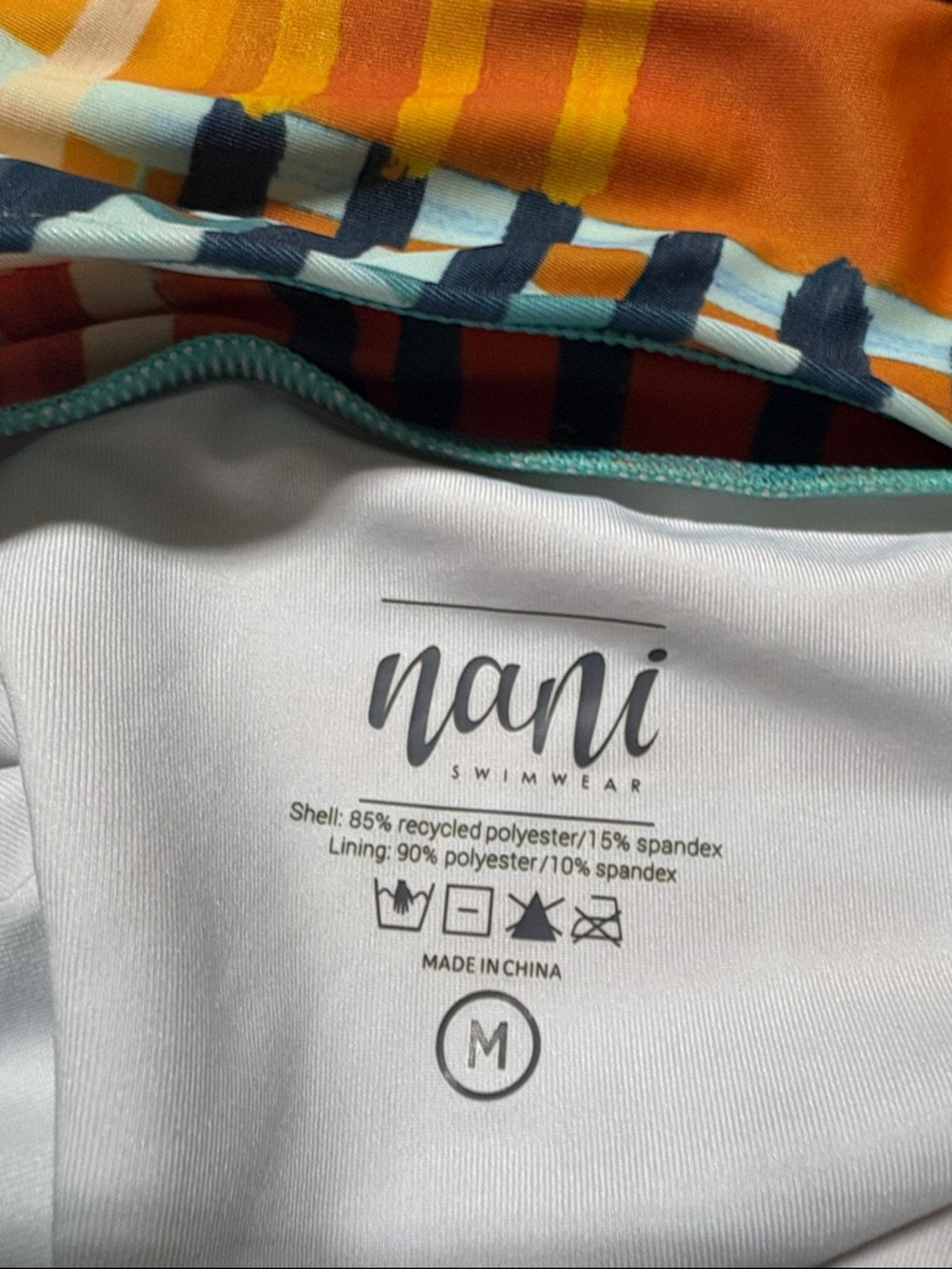 Nani Swimwear Cascade Ray Colorblock Bikini Bottoms - Picture 5 of 9